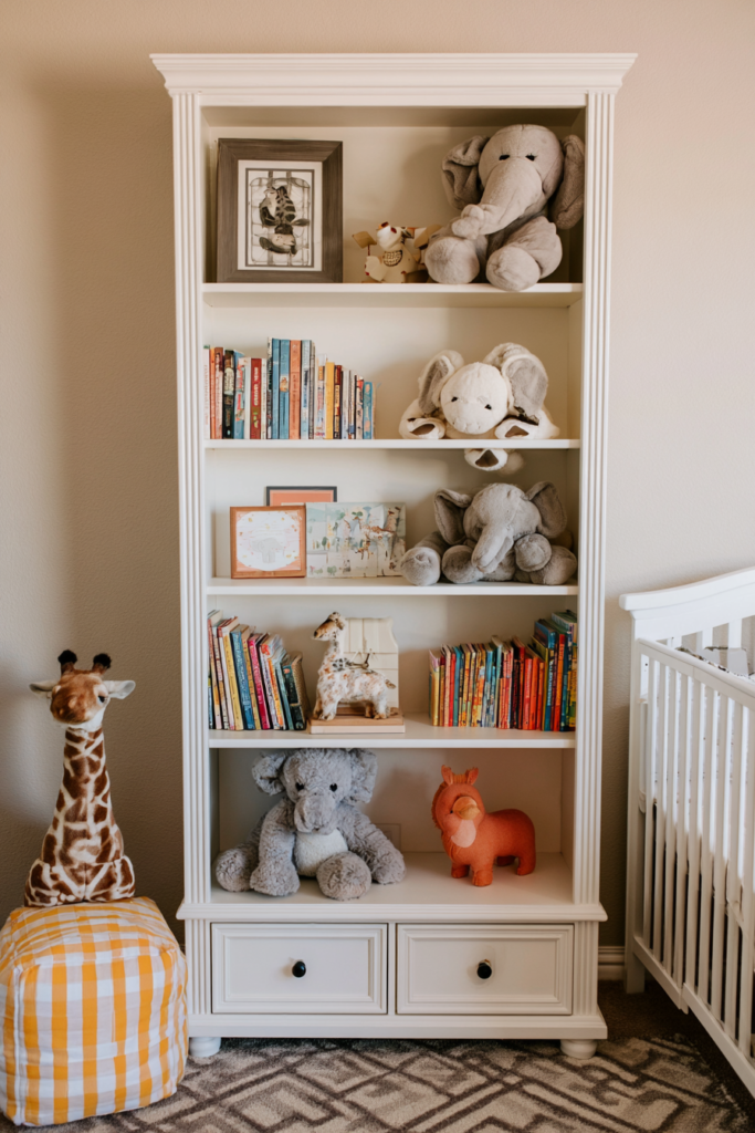 Bookcase Display Nursery