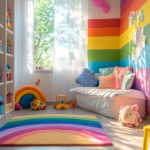 Creative Color Choice Toddler Room