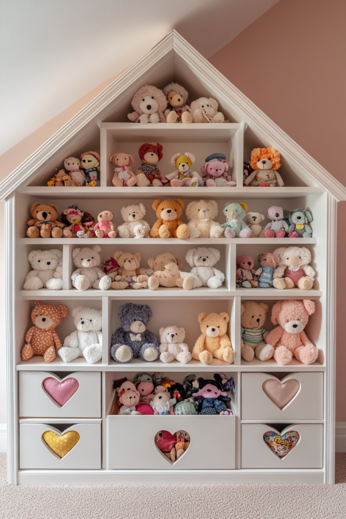 Doll House Style Storage Nursery