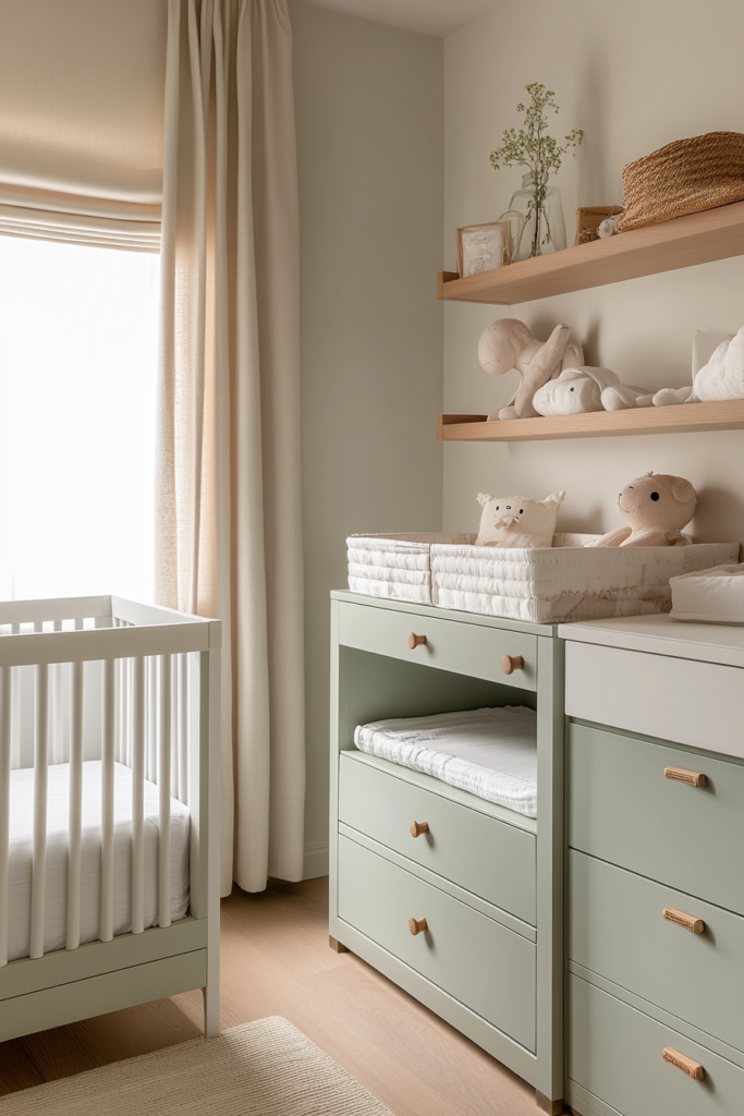 Multi-functional Storage Furniture Nursery
