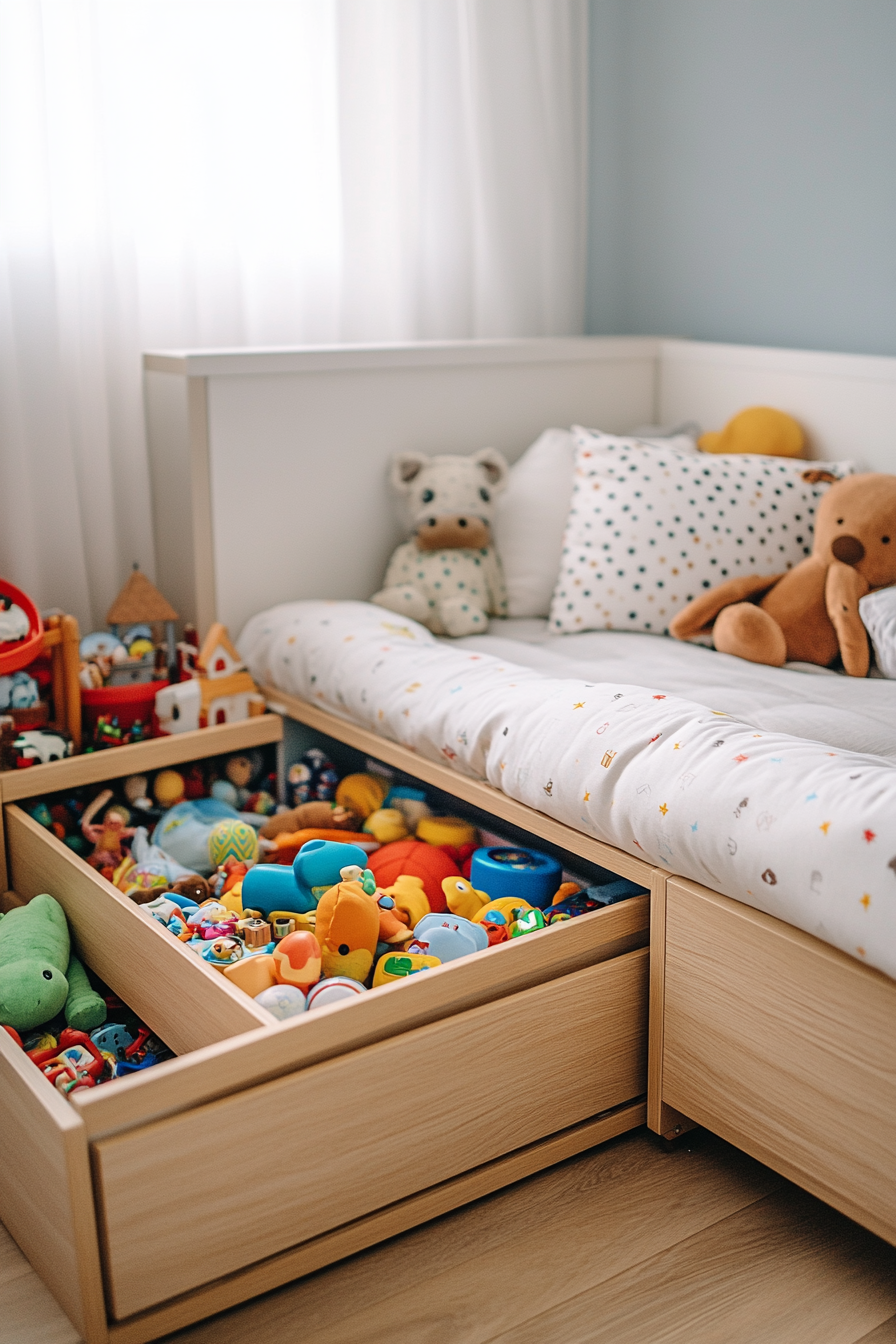 Smart Under-Bed Storage Ideas for Toddler Rooms