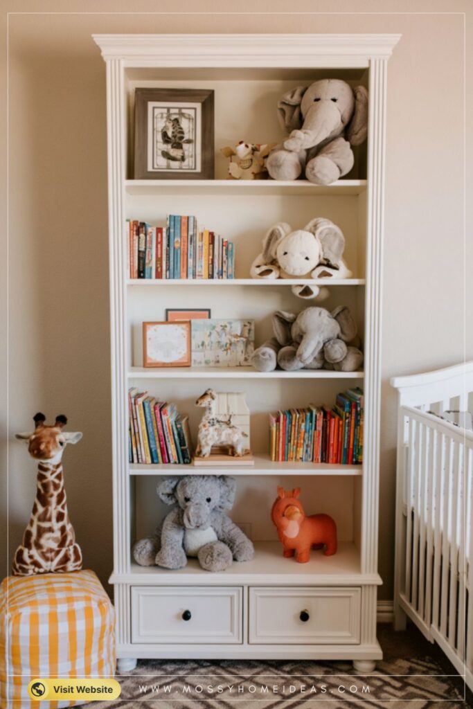 Bookcase Display Nursery