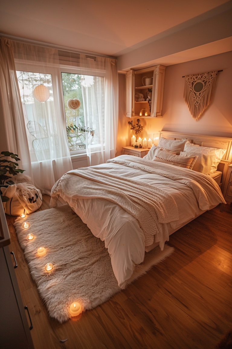 Dusty Rose and Cream Bedroom Ideas for a Cozy Full Room Look