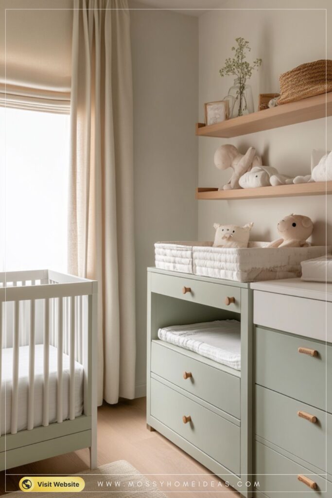 Multi-functional Storage Furniture Nursery