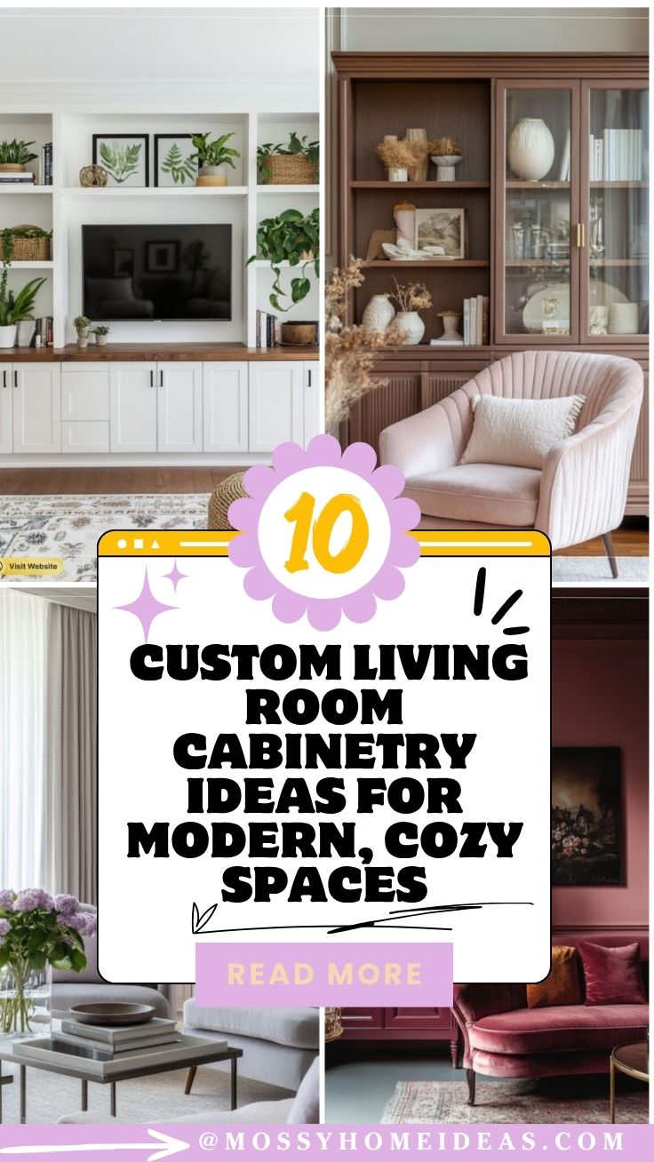 10 Custom Living Room Cabinetry Ideas for Modern, Cozy Spaces