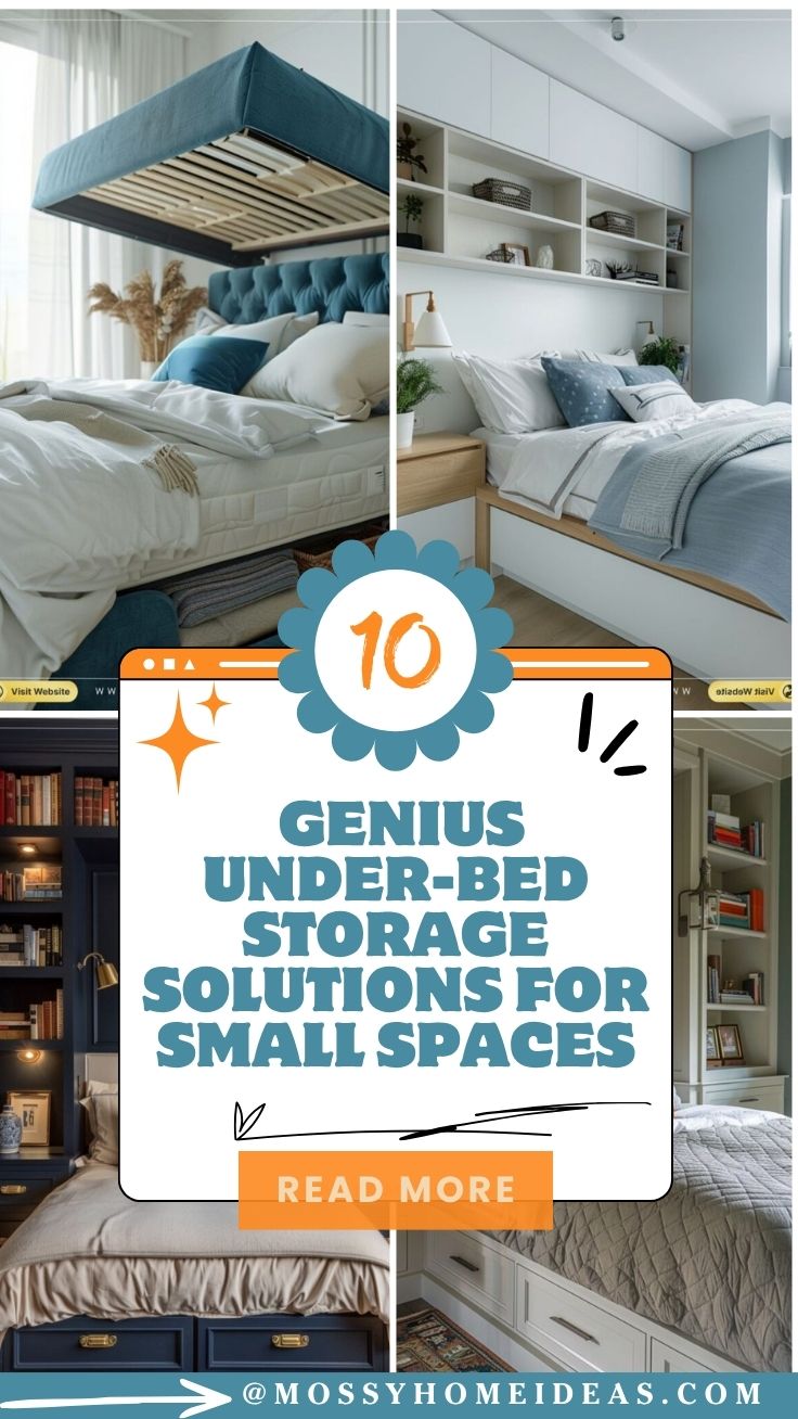 10 Genius Under-Bed Storage Solutions for Small Spaces