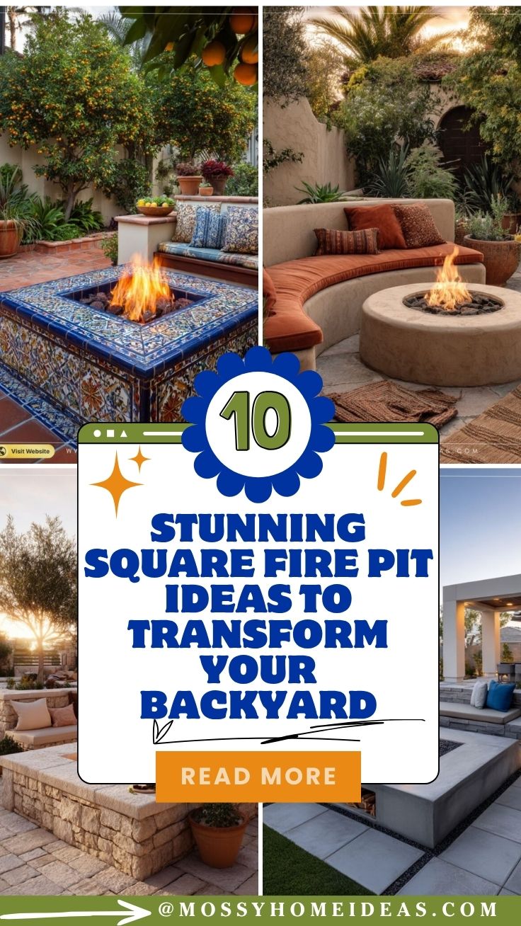 10 Stunning Square Fire Pit Ideas to Transform Your Backyard