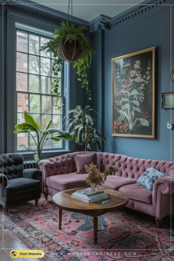 Blush and Sage Green Living Room Ideas for Small Spaces