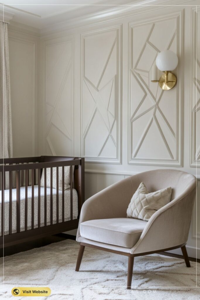 Custom Patterned Inlay Wainscoting Design