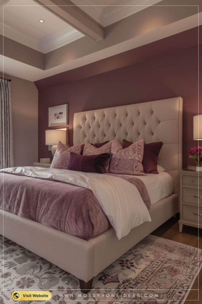 Deep Plum Bonus Room Bedroom Conversion Layout Ideas