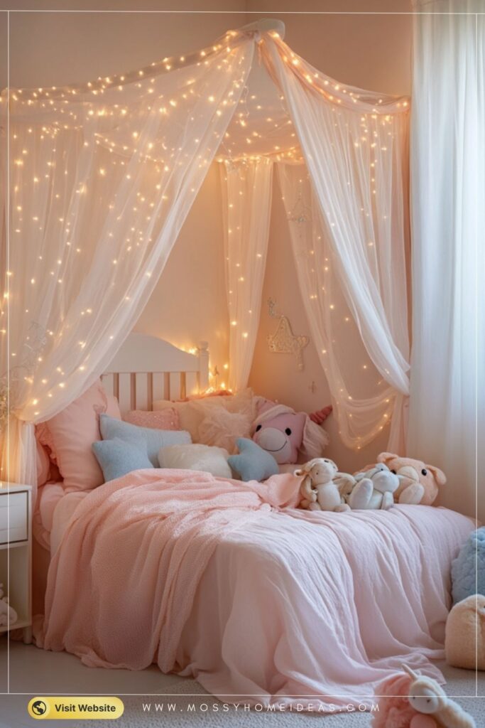 Dreamy Canopy Unicorn Bedroom Design