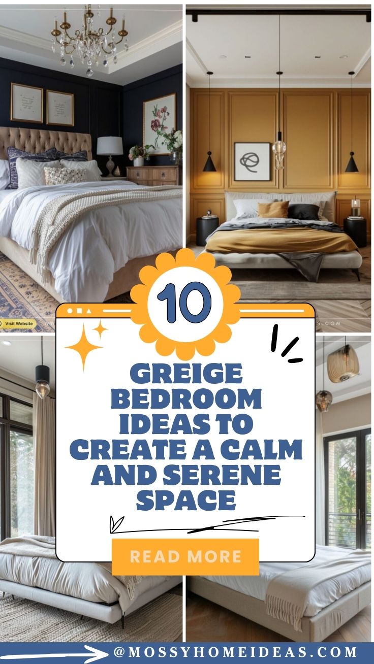 Greige Bedroom Ideas to Create a Calm and Serene Space