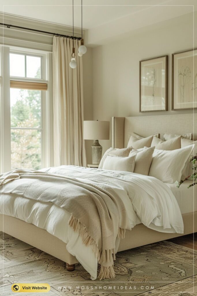 Ivory Sage Empty Nester Bedroom Ideas for a Serene Sanctuary