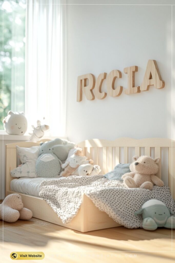 Personalized Name Board Toddler Room