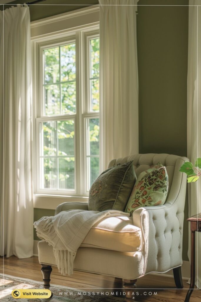 Sage Bedroom Window Styling Ideas for a Bright Retreat