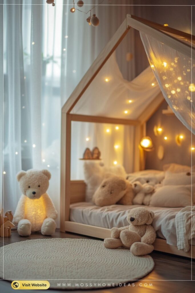 Soothing Lighting Toddler Room.