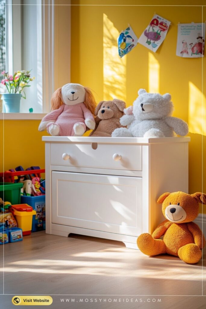 Toy Chest and Bins Storage