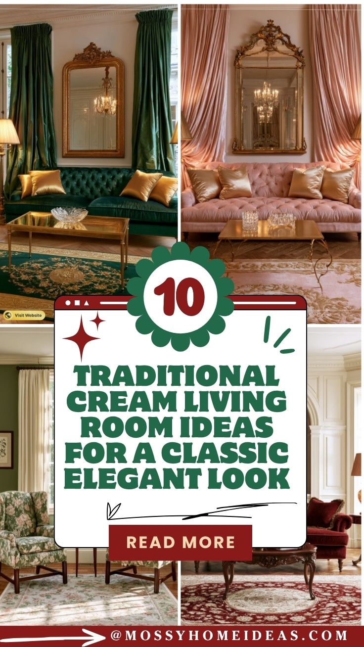 Traditional Cream Living Room Ideas for a Classic Elegant Look