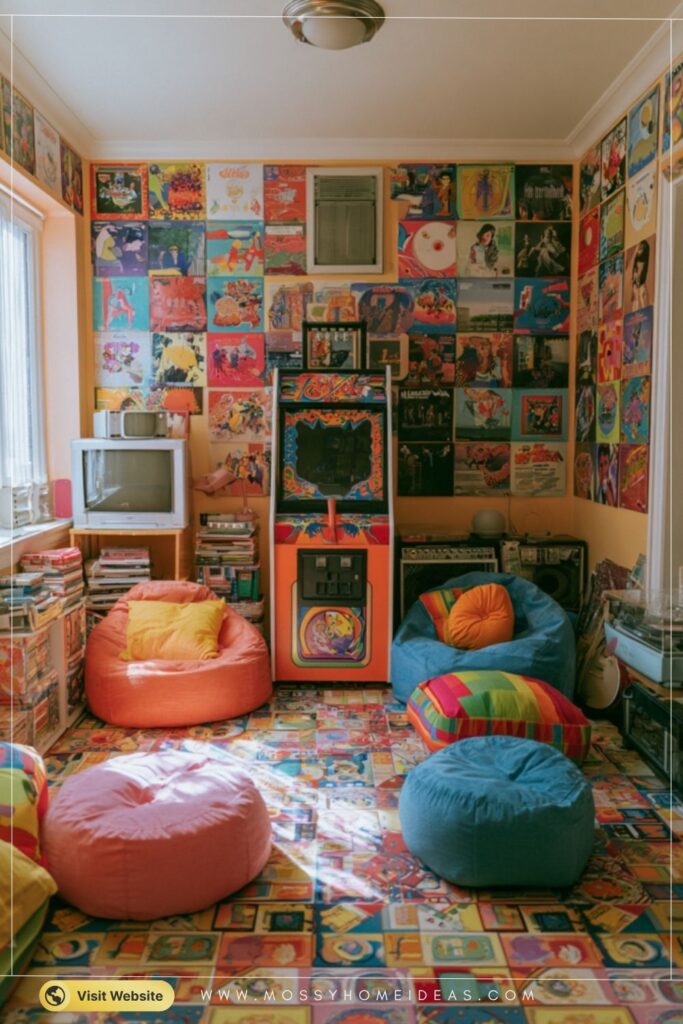 Vintage Retro Fun Room