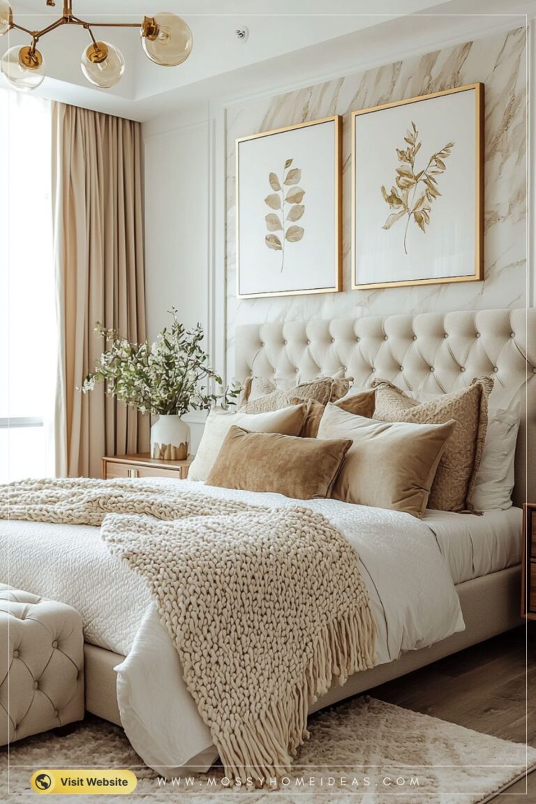 Warm Neutral Bedroom Ideas for a Cozy Aesthetic Home