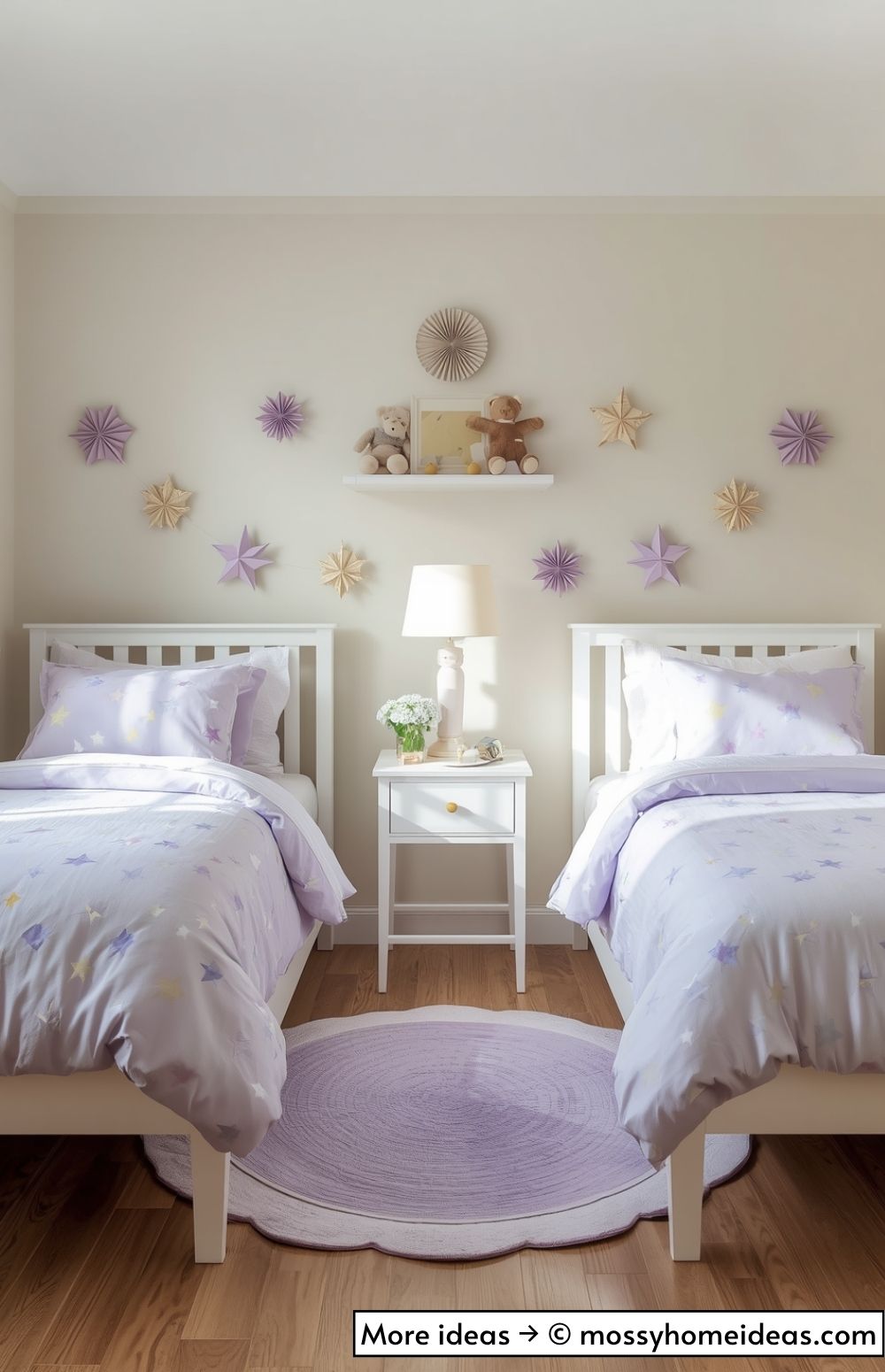 Charming Boy and Girl Shared Bedroom Design